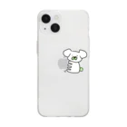 pumio んにのめろんいぬ Soft Clear Smartphone Case