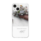 Succulent artist amt の子持ち蓮華の寄せ植え Soft Clear Smartphone Case