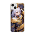 lrisvielのキャラクター　高貴なる女王 Soft Clear Smartphone Case