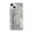 jiaozidengの散歩中1 Soft Clear Smartphone Case