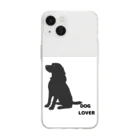 DOG LOVERのDOGLOVERのアイテム Soft Clear Smartphone Case