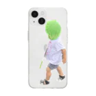 dandelionのチビ怪獣 2 Soft Clear Smartphone Case