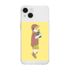 にくきゅうのBOY Soft Clear Smartphone Case