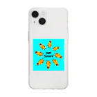 ENMUSUのsun conureコガネシリーズ Soft Clear Smartphone Case