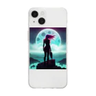 kiyo_suzuriのアフロディーテ Soft Clear Smartphone Case