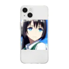 the blue seasonの鈴木 優香 Soft Clear Smartphone Case