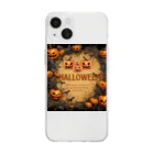 FINE ARTのハロウィングッズ色々🎃 Soft Clear Smartphone Case