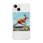 Taiwan_CreatorのKangaroo Soft Clear Smartphone Case