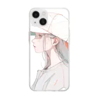 UrbanStyleOasisのメトロポリタンガール Soft Clear Smartphone Case