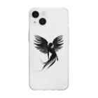 じょいちぃのtear angel Soft Clear Smartphone Case