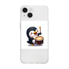 penguin！の可愛い　ペンギン君！ ソフトクリアスマホケース