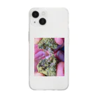 Ganja ShopのTHE KUSH Soft Clear Smartphone Case