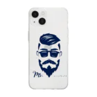 Simple design shopのMr. Soft Clear Smartphone Case