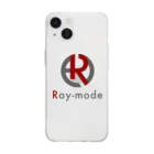 Ray-modeのRay-mode メインロゴ Soft Clear Smartphone Case