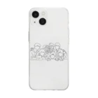 Sanha shopの728ちゃん Soft Clear Smartphone Case