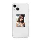 m31oのAI美女 A Soft Clear Smartphone Case