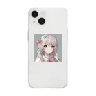 ゆうたんショップの可愛いAIキャラ2 Soft Clear Smartphone Case