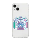 アルコールポップカルチャーのアルコールポップカルチャー〈朝やけクラブ活動〉 Soft Clear Smartphone Case