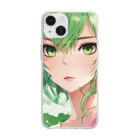 ビリケンズ～Billiken's～のgreen tea Soft Clear Smartphone Case