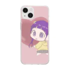 suzumisouの女の子 りんちゃん Soft Clear Smartphone Case