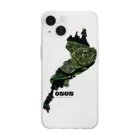 OSGSのこっちを見てる魚の琵琶湖 Soft Clear Smartphone Case