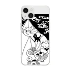 Animaru639のThe and of Cats-004 Soft Clear Smartphone Case