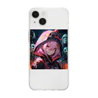 ぶーたんのハロウィン２ Soft Clear Smartphone Case