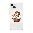 Bobchanのラーメンおじさん Soft Clear Smartphone Case