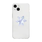 アルタイルの水の結晶 Soft Clear Smartphone Case