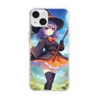 Enigma_Whispererの見習い魔女っ娘 Soft Clear Smartphone Case