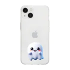 おばけのノノくん【怪男子ノノ】のノノくん Soft Clear Smartphone Case