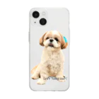 シーズーのくぅちゃんのおすましシーズー犬のくぅちゃん Soft Clear Smartphone Case