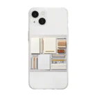 takehanaの文房軍 Soft Clear Smartphone Case