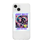 KIZUKI のJUST DO IT Soft Clear Smartphone Case