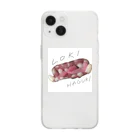 ロキの店のLOKI no HAGUKI Soft Clear Smartphone Case