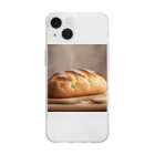 千裕アトリエ（いつもありがとう）のカンパーニュ（Ciabatta） Soft Clear Smartphone Case