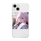 ぶーたんのステージ上の歌姫の輝き Soft Clear Smartphone Case