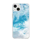 sara_n_soraのsoraの世界 Soft Clear Smartphone Case