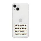 Osoro DesignのCherish family memories（Baby teeth） Soft Clear Smartphone Case