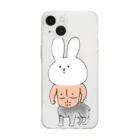 シュガーコンプレックスのけんたうさ Soft Clear Smartphone Case