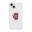 soy-sauce-mushroomのじゅま。^－^ Soft Clear Smartphone Case