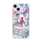 心中のいのちﾁｬﾝ Soft Clear Smartphone Case