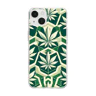 Emerald CanopyのAsanoha (麻の葉) Soft Clear Smartphone Case