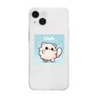 CatMonkのふわもふ猫Uuh Soft Clear Smartphone Case