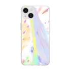 k..m 8888のスピリチュアルアートm..k1111 Soft Clear Smartphone Case