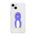 yuruyuruのぺんぎん。グッズ Soft Clear Smartphone Case