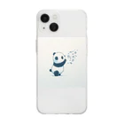 あいぱれっとのたそがれぱんだ Soft Clear Smartphone Case