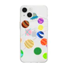 クレヨン工房の宇宙泥棒 Soft Clear Smartphone Case