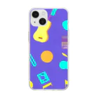 なっつ ふぁくとりーのI LOVE MUSIC 1 Soft Clear Smartphone Case