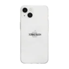 TORIKO ROOMの「TORIKO ROOM」ショップロゴアイテム フォントブラック Soft Clear Smartphone Case